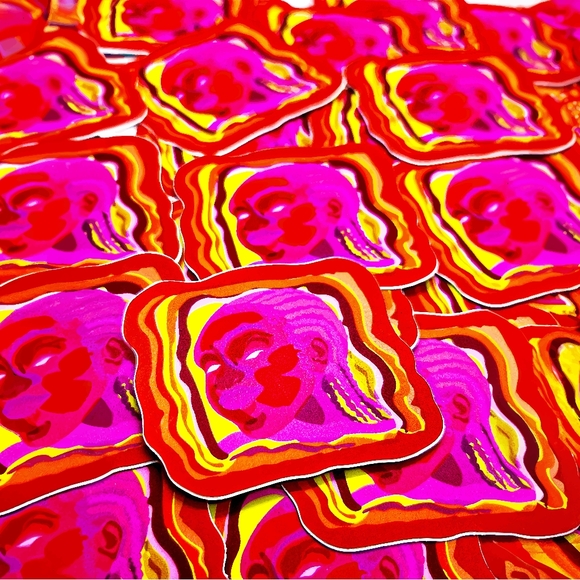 VIBRATION Custom Sticker - Picture 2 of 3